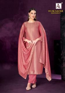 Alok suit hum safar 9 buy online niharika wholesale dress material